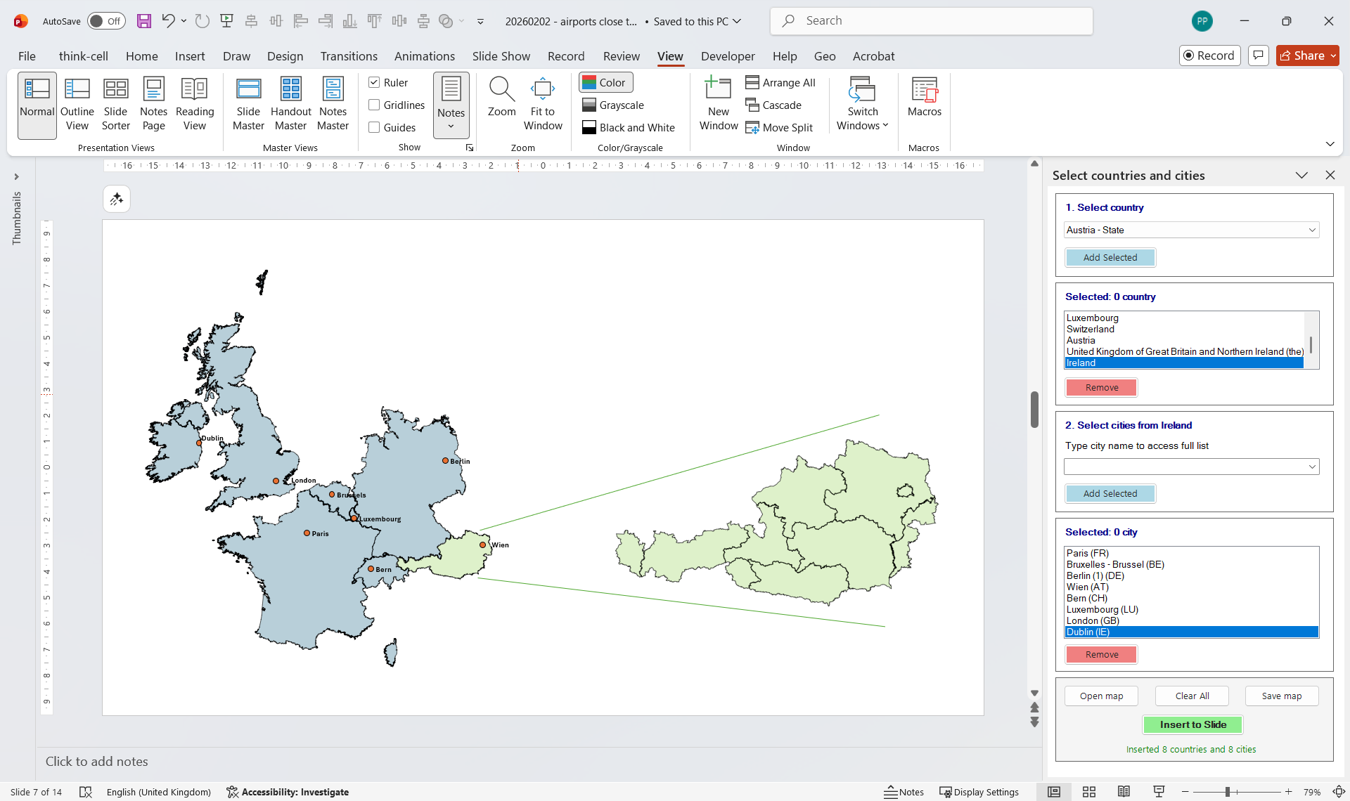 Powerpoint Insert Geo Map GeoAddIn — Editable PowerPoint Maps in 30 Seconds